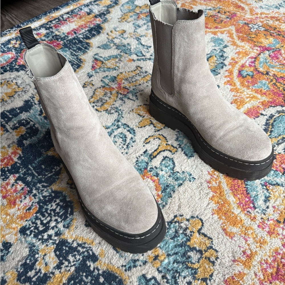 Marc Fisher Platform Chelsea Boots